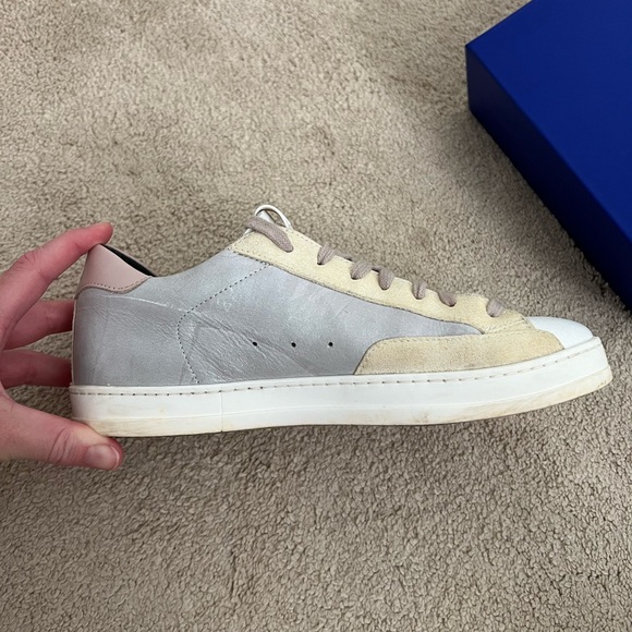 P448 John Sneaker size 7 (37) Pink, Silver & White - read description for more - Picture 6 of 8